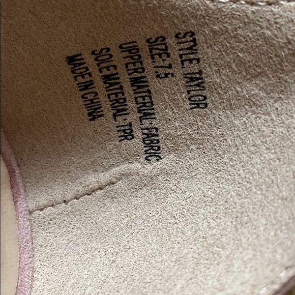 Blush pink block heels - Picture 3 of 7